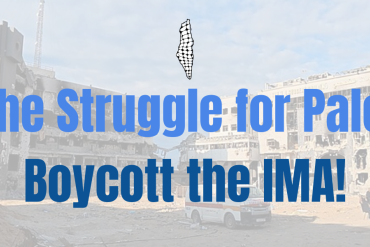 Boycott the IMA !