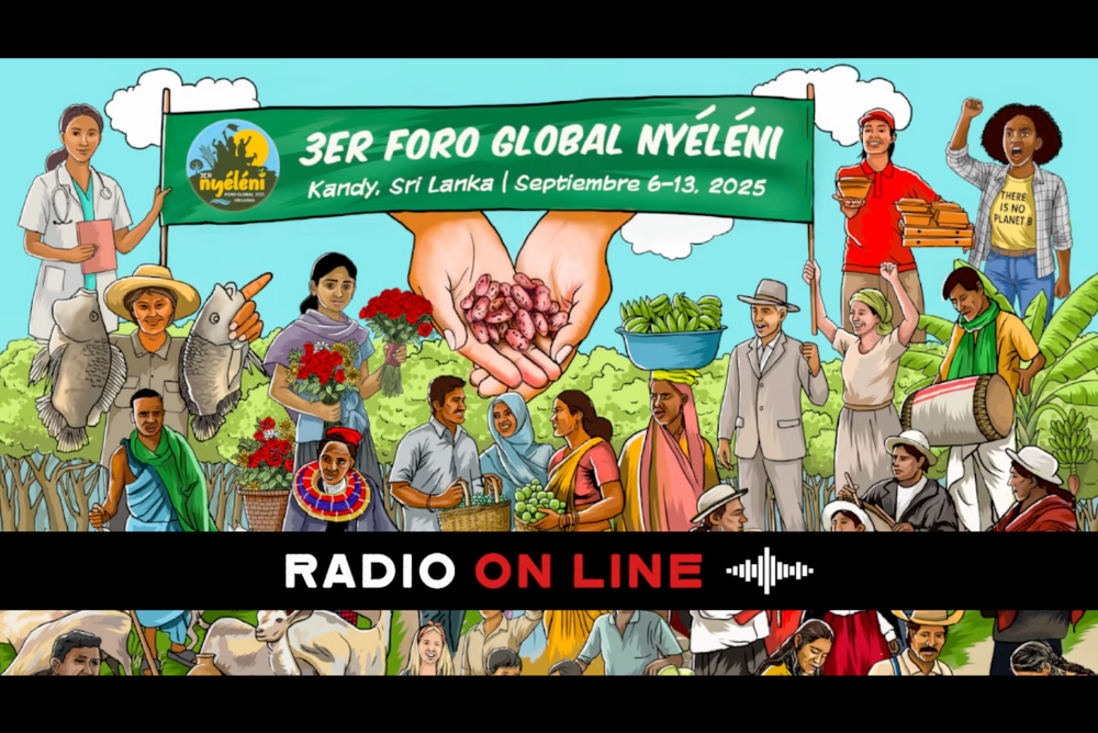 Live from Kandi, this is Nyeleni Radio