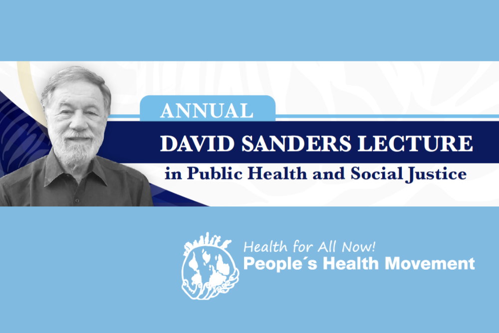Annual David Sanders Lecture 2025