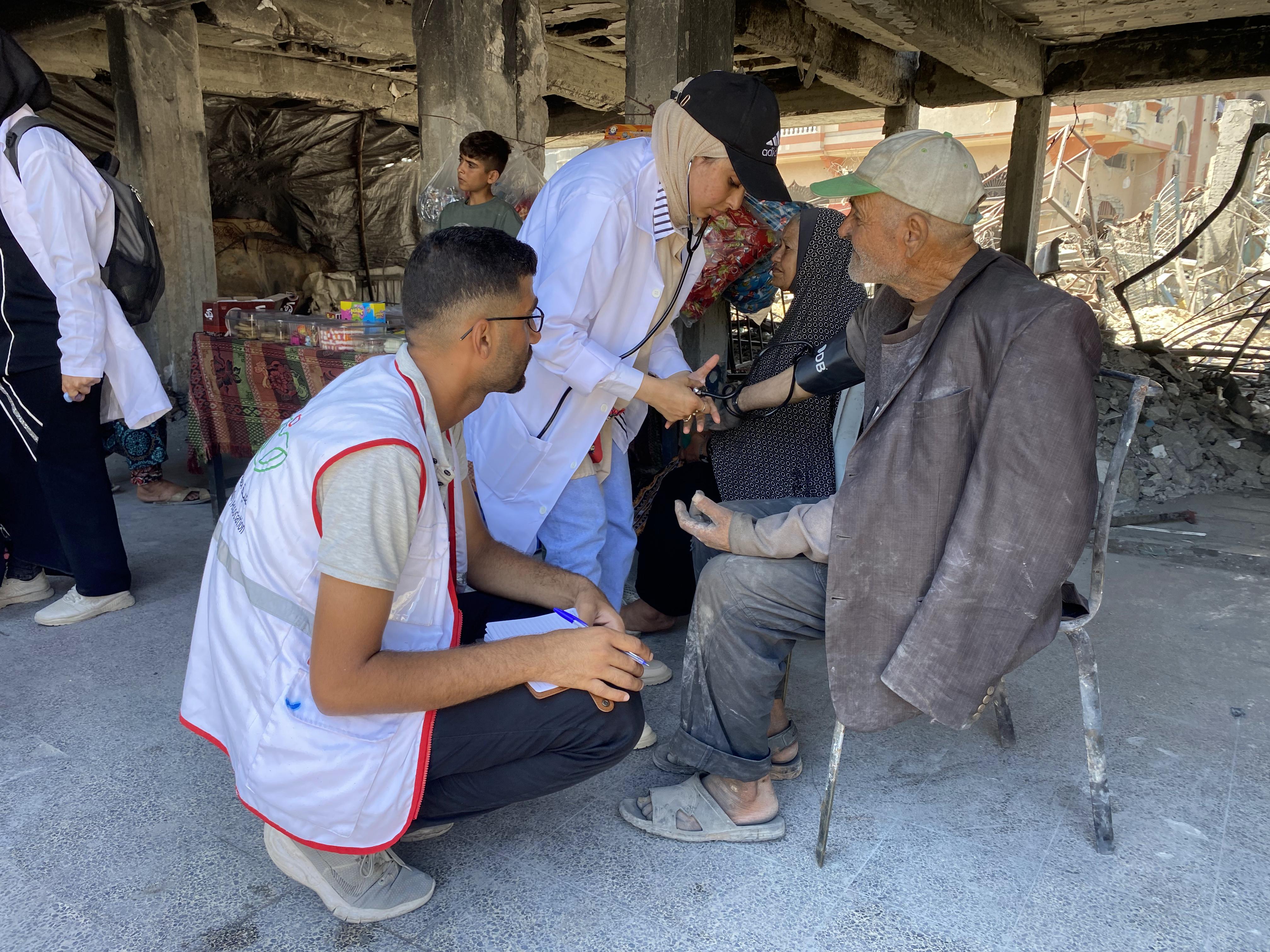 Health Services at Al-Awda Hospital