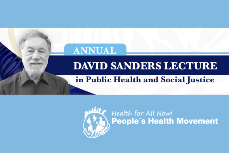 Annual David Sanders Lecture 2025