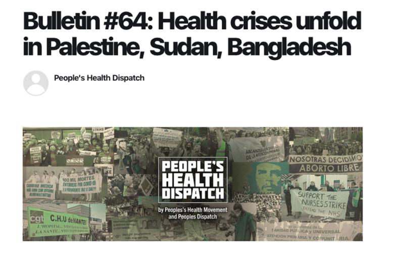 People's Health Dispatch